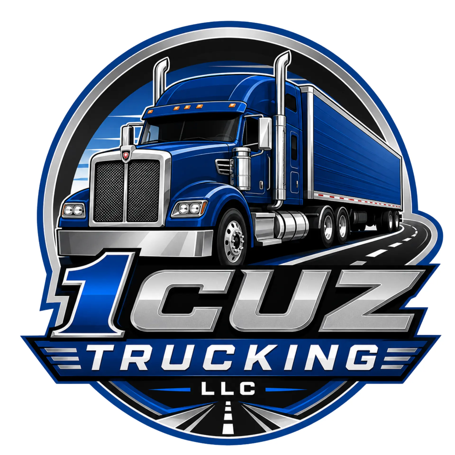 1 Cuz Trucking LLC logo